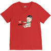 Cute Baby Painter's Mom Love V-Neck Tee