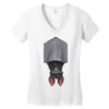 perfectly upside down Women's V-Neck T-Shirt