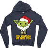 may cristmas be with you yoda Zipper Hoodie
