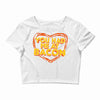 you had me at bacon Crop Top