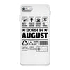 Born In August iPhone 7 Case