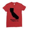 Whale's Vagina CA Ladies Fitted T-Shirt