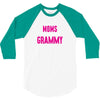 Only The Best Moms Get Promoted To Grammy 3/4 Sleeve Shirt