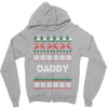 ugly christmas daddy Zipper Hoodie