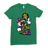 not money not life Ladies Fitted T-Shirt