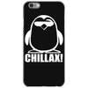 penguin chillax funny new iPhone 6/6s Case