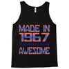 made in 1967 50 years of being awesome Tank Top