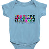 jake paulers colorful Baby Onesie