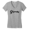 groom Women's V-Neck T-Shirt