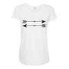 Arrow Maternity Scoop Neck T-shirt