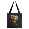 vegan pizza power Tote Bags