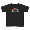 California Rainbow Toddler T-shirt