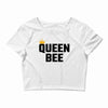 queen bee black Crop Top