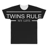 twins rule my life All Over Men's T-shirt