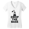 drop base Women's V-Neck T-Shirt
