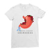 stomach cancer awareness Ladies Fitted T-Shirt