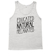 educated, natural, melanated Tank Top