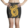bruce, the dragon Mini Skirts