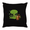 apathetic in the face of certain annihilation Throw Pillow