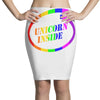 unicorns,unicorn inside,funny Pencil Skirts