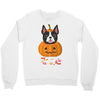 haloween french bulldog Crewneck Sweatshirt