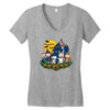 peanuts gang Women's V-Neck T-Shirt