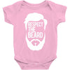 respect the beard Baby Onesie
