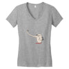 lonely traveller Women's V-Neck T-Shirt
