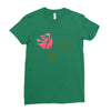 floral Ladies Fitted T-Shirt
