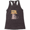 cat in the box! Racerback Tank
