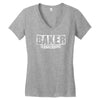baker skateboards Women's V-Neck T-Shirt