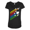 rebellious streaks Maternity Scoop Neck T-shirt