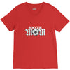 soccer mom rhinestone V-Neck Tee