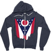 Ohio Zipper Hoodie