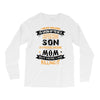 Super Cool Son Of A Freaking Awesome Mom Long Sleeve Shirts