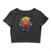 saiyan fries Crop Top