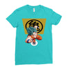 Goku 3D Ladies Fitted T-Shirt