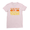 kindergarten teacher Ladies Fitted T-Shirt