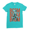 Boom Bakugou Katsuki Ladies Fitted T-Shirt
