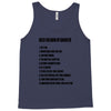 rules for dating my daughter shirt t shirt perfect father's gift Tank Top