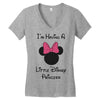 I'm Having a Little Disney Princess Women's V-Neck T-Shirt
