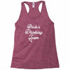 bride's drinking team diamond ring bachelorette Racerback Tank