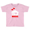 i love house music Toddler T-shirt