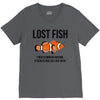 lost fish V-Neck Tee