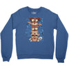 crazy totem Crewneck Sweatshirt