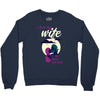 to the moon and back Crewneck Sweatshirt