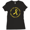 Ewing Sarcoma Awareness Ladies Fitted T-Shirt