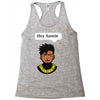 Killmonger Hey Auntie Racerback Tank