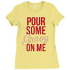 pour some gravy on me Ladies Fitted T-Shirt