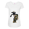 shaun boarder Maternity Scoop Neck T-shirt